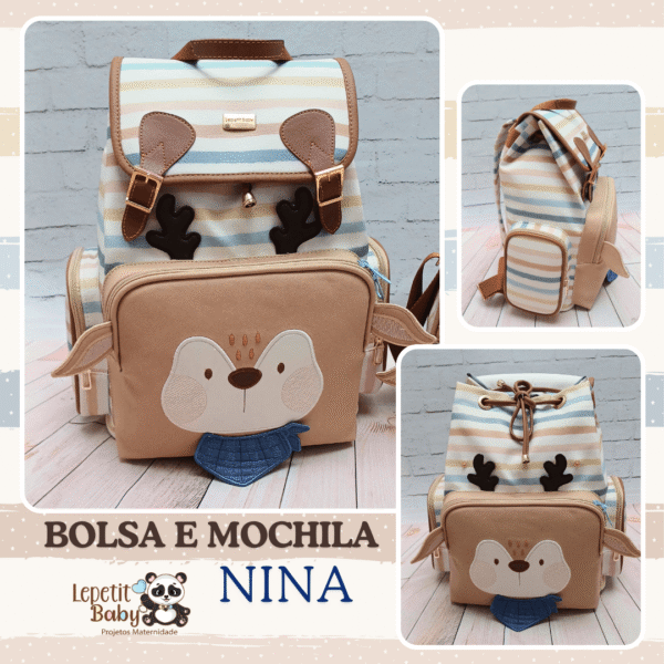 BOLSA E MOCHILA NINA - Imagem 2