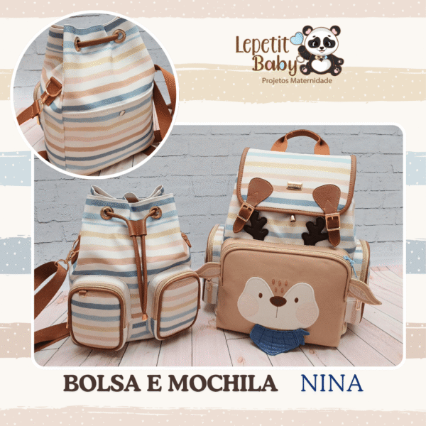 BOLSA E MOCHILA NINA - Imagem 3