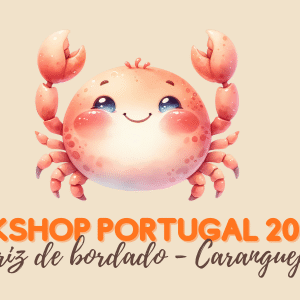 Matriz de Bordado Caranguejo - WORKSHOP PORTUGAL 2025