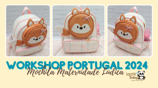 Curso Mochila Maternidade lúdica - WORKSHOP PORTUGAL