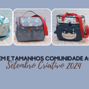 Modelagem e tamanhos Comunidade Setembro criativo 2024