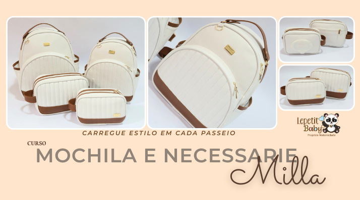 PRE-VENDA 14 a 19/01 – MOCHILA E NECESSARIE MILLA
