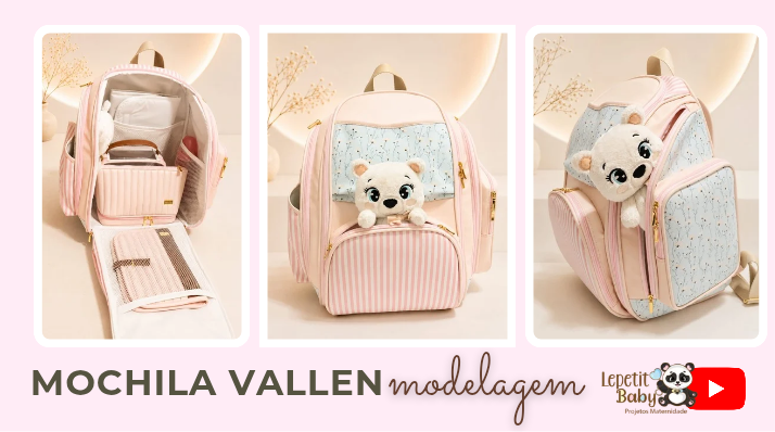 MODELAGEM – Mochila Vallen